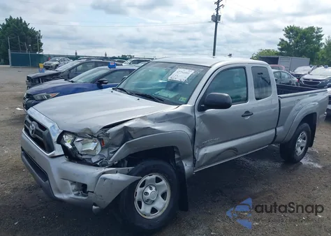 2014 Toyota Tacoma из США, поврежденный, VIN 5TFUX4EN7EX028692